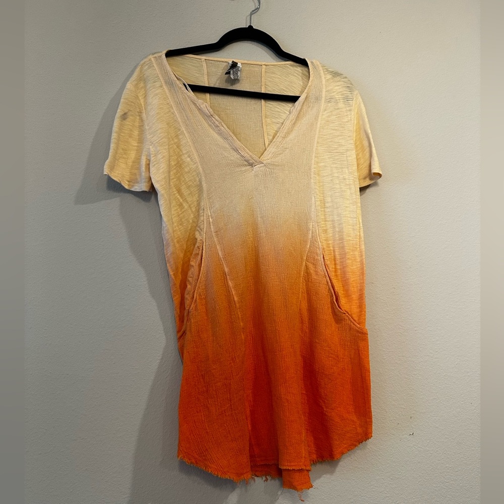 Orange Dress.